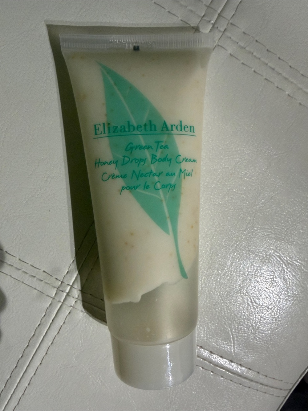 Elizabeth Arden Green Tea Honey Drops Body Cream - Cream and Teal Packaging